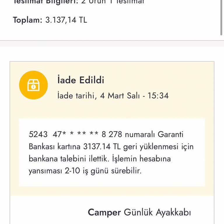 48 Gün Geçti Hala İade Yok: Boyner'de Müşteri Hizmetleri Sorunu