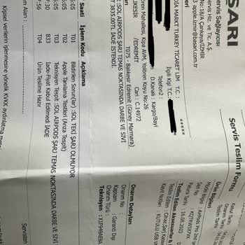 Sigorta Ve Servis Sorunlarıyla Boğuşuyorum