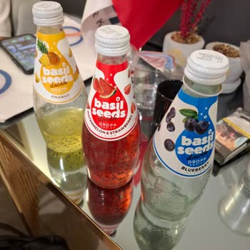 Factory İçecek Cuk Basıl Seed Küflü Çıkması