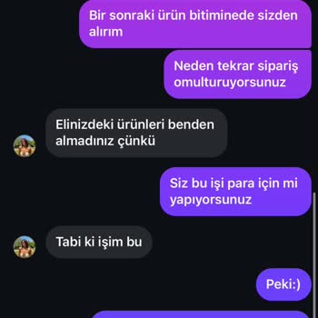 Herbalife Temsilcisinin Saygısız Tavırları