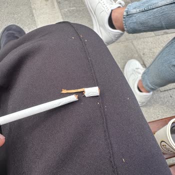 Sigara İçinde Odun Parçası Şoku