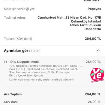 Eksik Sipariş Ve Yetersiz Müşteri Hizmeti: Yemek Sepeti'nde Hayal Kırıklığı