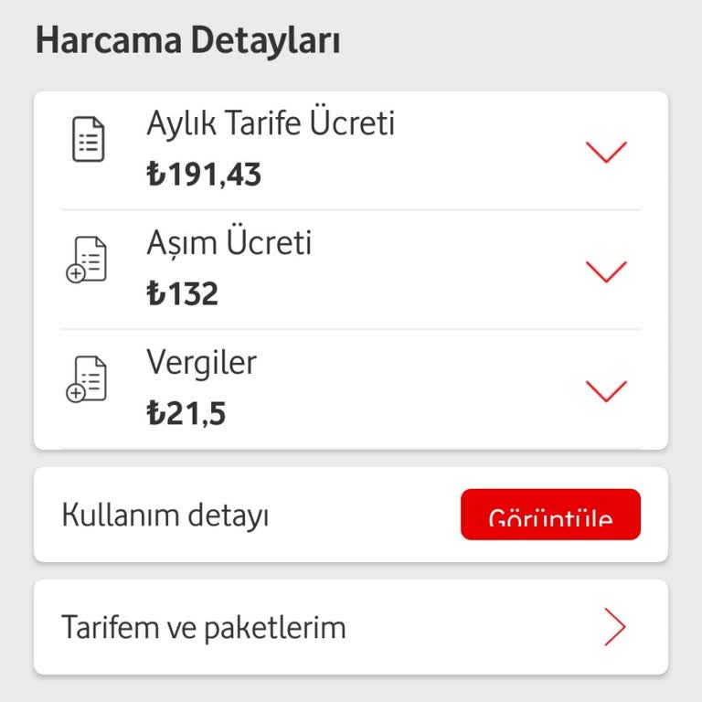 Vodafone Faturasında Usulsüz Ek Ücret