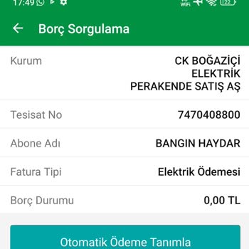 Kredi Kartımdan Bilgim Dışında Fatura Ödemesi Yapıldı