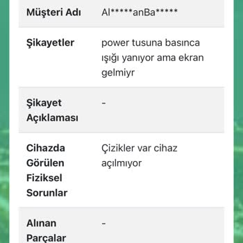 Smart Fix Servisinde Yaşanan Uzun Süreli Sorunlar Ve Hasarlı Ürün İadesi