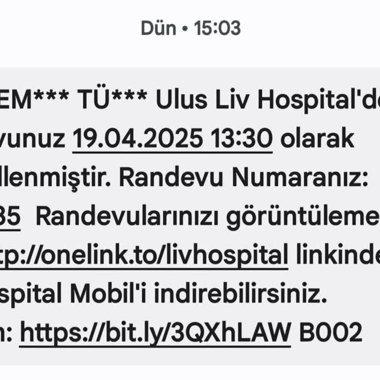 Randevu Karmaşası: SMS Var, Randevu Yok!