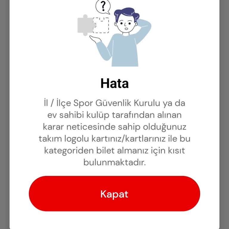 Passolig Kartı İle Bilet Alma Sorunu