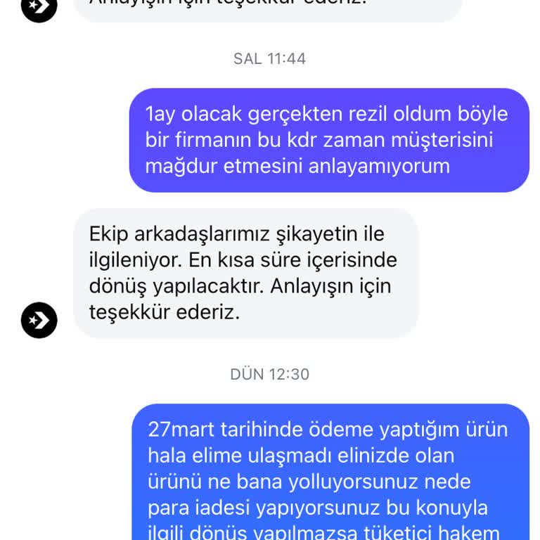 Converse Ayakkabı Siparişim Hâlâ Teslim Edilmedi
