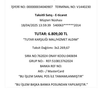 Zara Onaysız E-Ticaret Harcaması Şoku