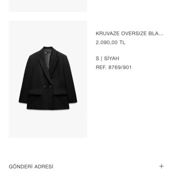 Zara'dan Aldığım Ürünler Zamanında Teslim Edilmedi