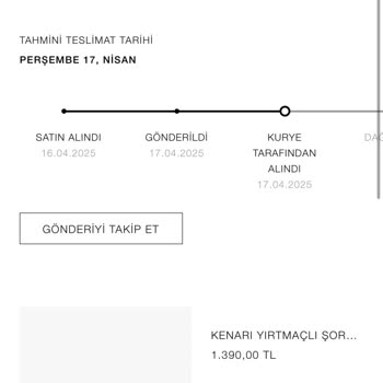 Zara'dan Aldığım Ürünler Zamanında Teslim Edilmedi