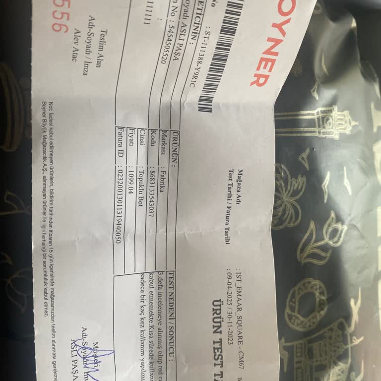 Boyner'den Aldığım Botun Garanti Sürecinde Hayal Kırıklığı