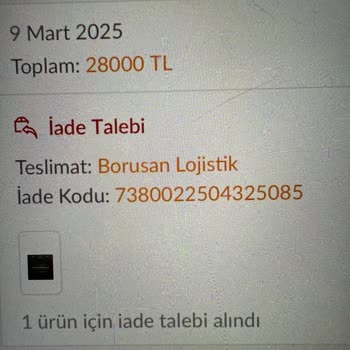Trendyol Ve Borusan Lojistik Arasında Sıkışan İade Süreci