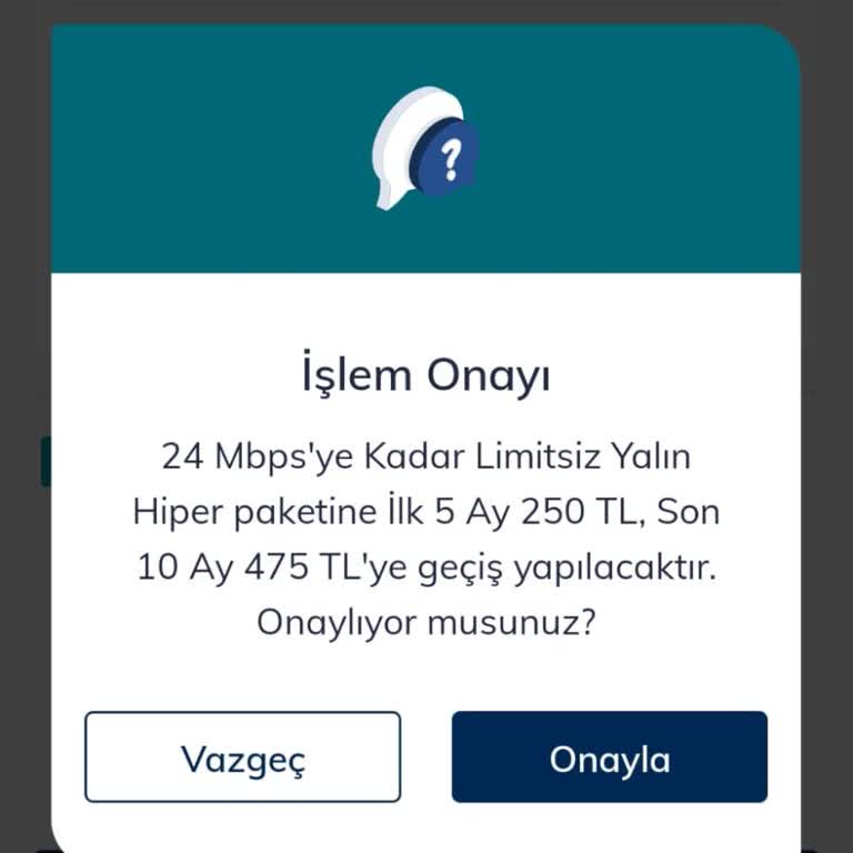 Türk Telekom Uygulaması Ceza Bedelini Belirtmedi