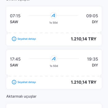 Bilet Fiyatlarındaki Ani Düşüş Ve Geri Dönüş Eksikliği