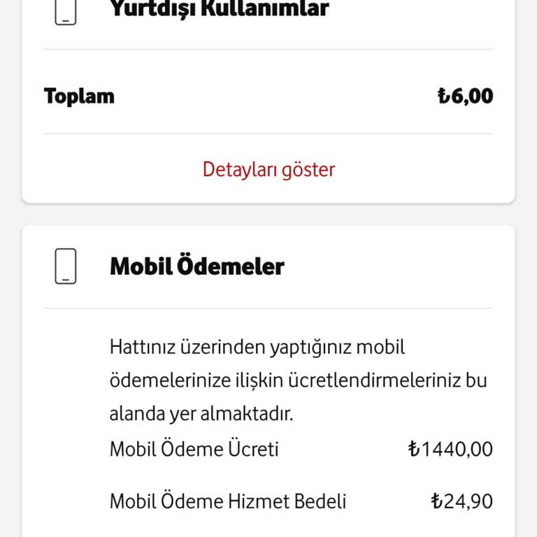 Vodafone Yanlış Faturalandırma Ve Haksız Kısıtlama Mağduriyeti