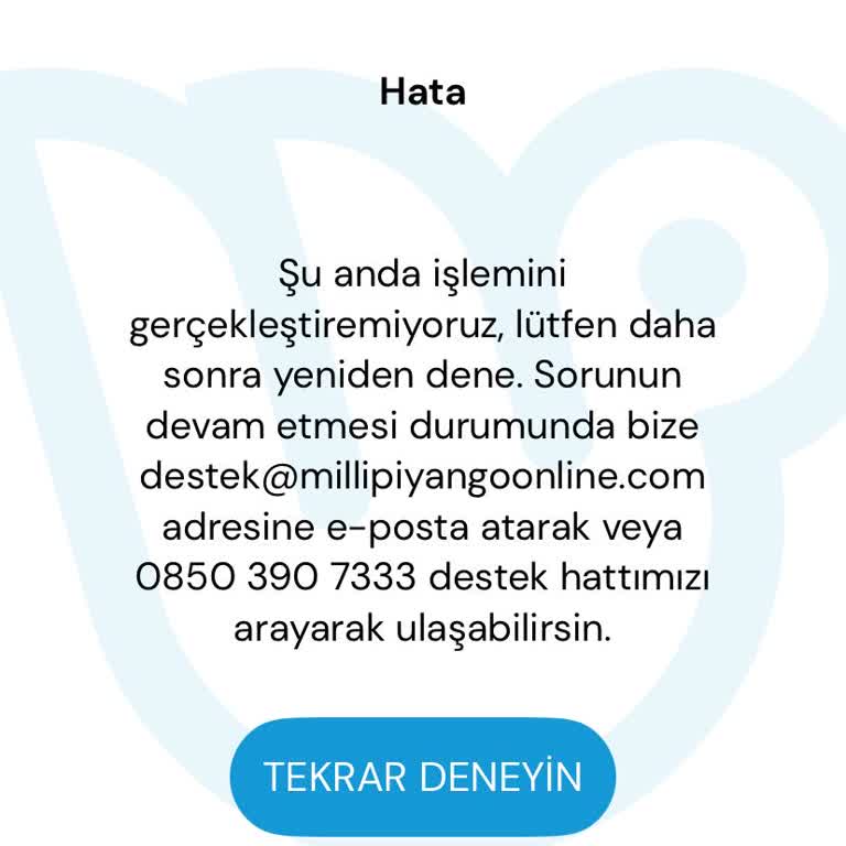 Milli Piyango Uygulaması Açılmıyor Ve Çözüm Sağlanmıyor