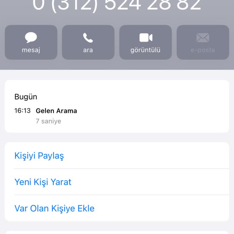 Sürekli Aramalar Ve Mesuliyet Reddiyesi