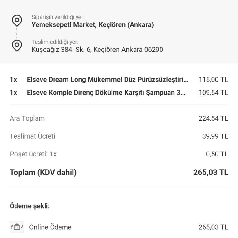 Teslim Edilmeyen Sipariş Ve İade Problemi