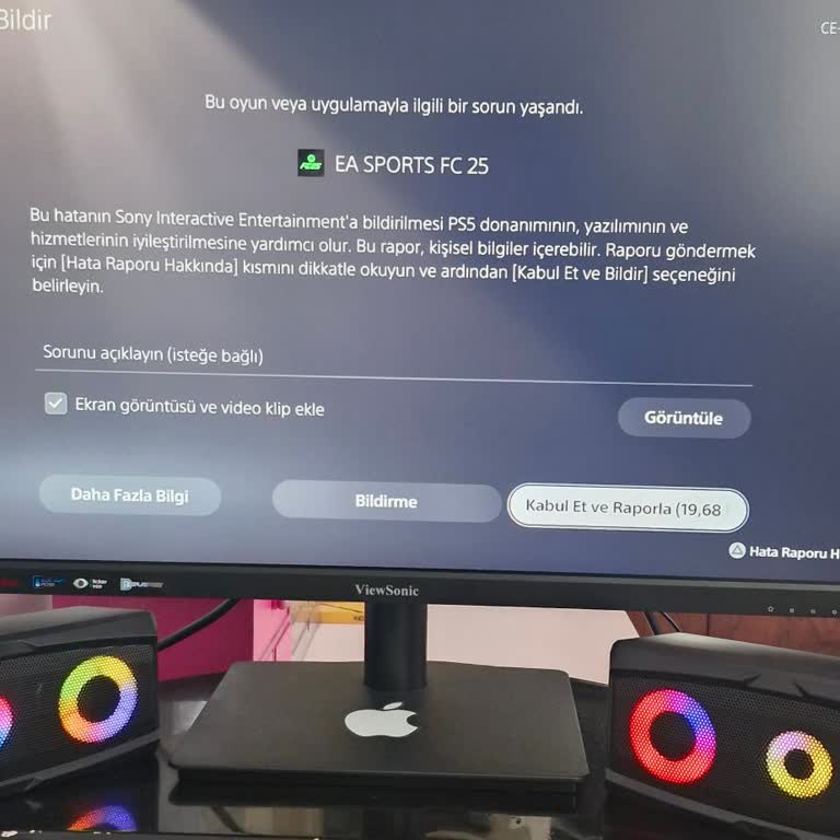 PS5 FC25 Oyunu Sürekli Hata Veriyor