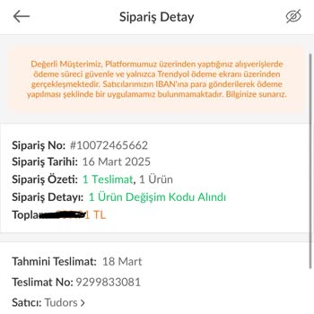 Kusurlu Ürün Değişiminde Zorluk