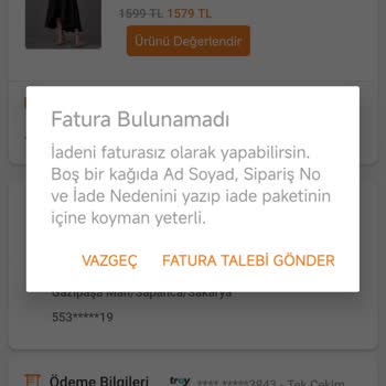 Trendyol'dan Gelen Lekeli ve Kokulu Ürünler