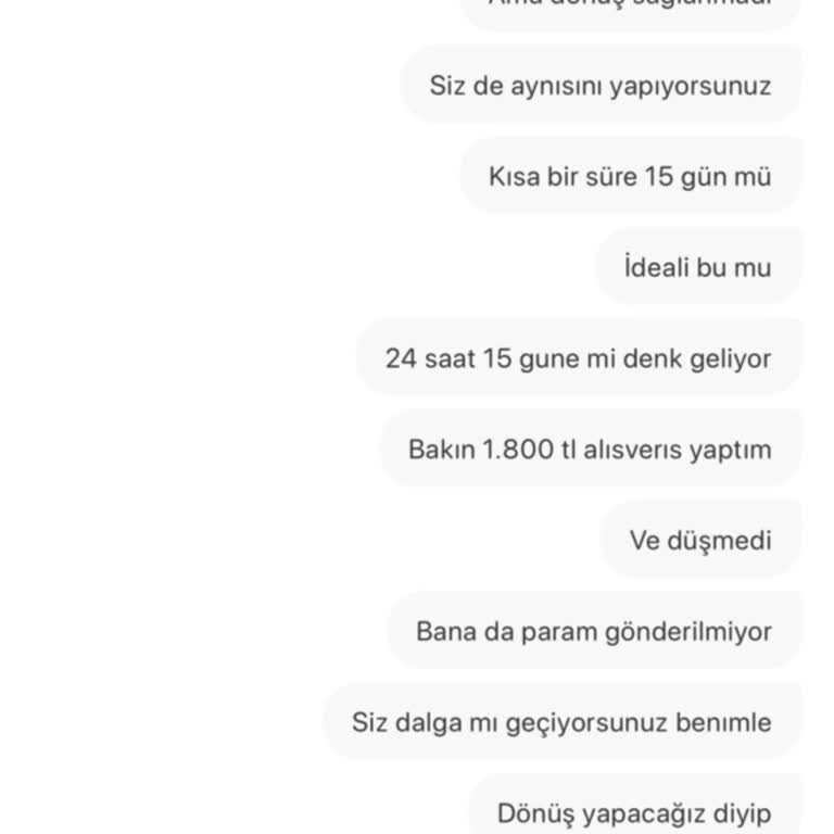 Gardrops'ta Havale Sorunu Ve Yanıtsız Destek