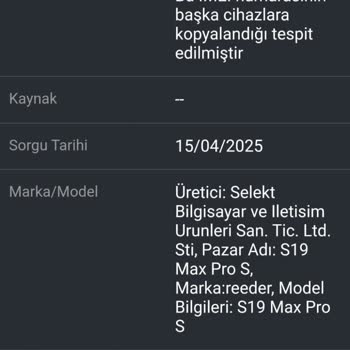 IMEI Sorunu Ve Kötü Müşteri Hizmetleri Deneyimi
