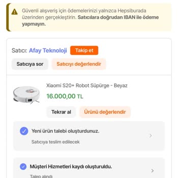 Robot Süpürgenin Harita Tanıma Sorunu Ve Değişim Talebi