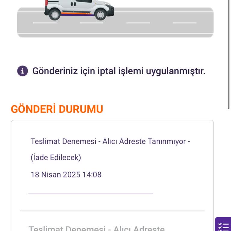 Kargomun Dağıtıma Çıktığını Bildirmeyen Şirket