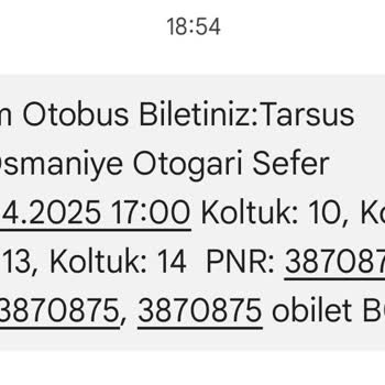 Otobüs Bileti Alırken Minibüsle Karşılaşmak
