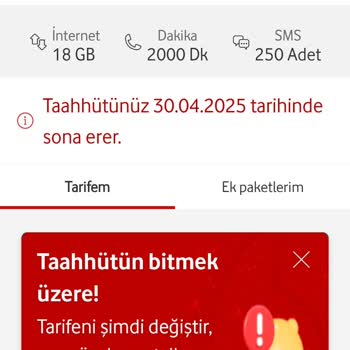 Vodafone Tarifelerinde Fahiş Artış Ve Müşteri Mağduriyeti