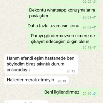 Hizmet Alımında Yaşanan Sorun Ve İade Talebi