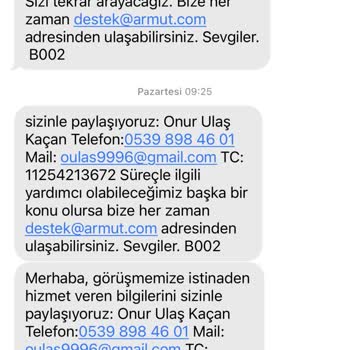 Hizmet Alımında Yaşanan Sorun Ve İade Talebi