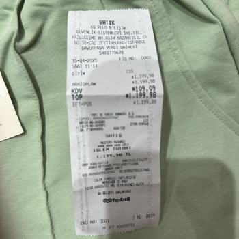 Batik Mağazasında Ücret İadesi Sorunu