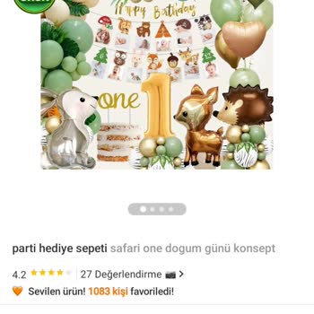 Eksik Ve Yanlış Ürün Teslimatı: Safari Doğum Günü Konsepti Hayal Kırıklığı