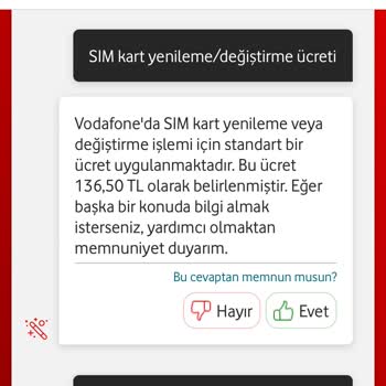 E-Sim Kart Değişikliği Ücretine İtiraz