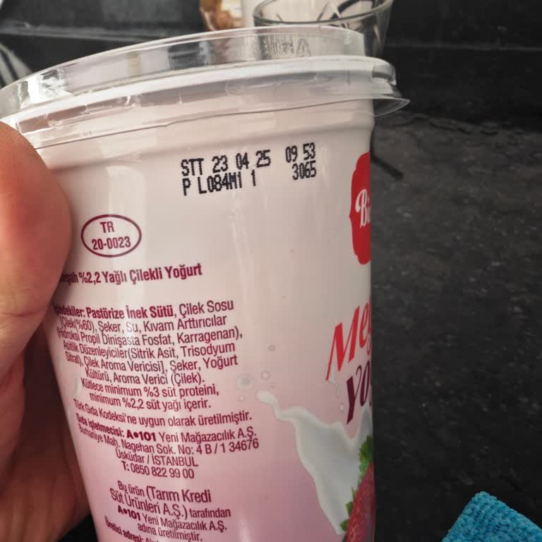 Bozuk Ürün Şikayeti: Küflü Meyveli Yoğurt