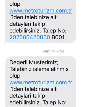 Metro Turizm Bilet İadesi 15 Gündür Yapılmıyor!