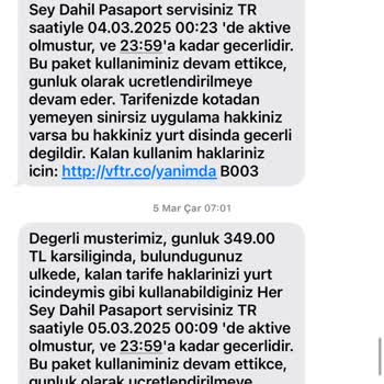 Yurt Dışında Kullanılmayan Pasaport Paketi Ücreti Sorunu