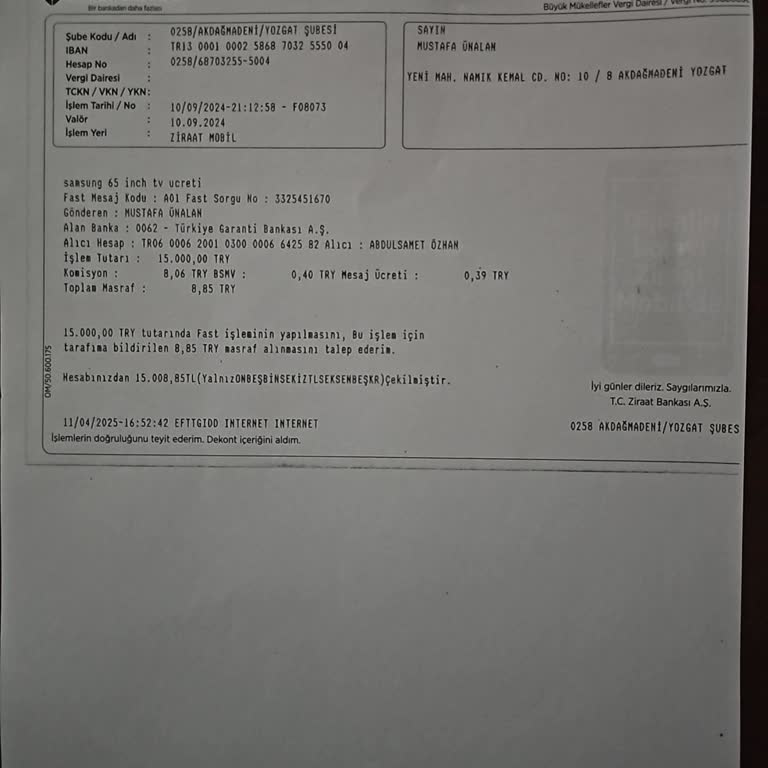 7 Aydır Teslim Edilmeyen Televizyon Ve İade Sorunu