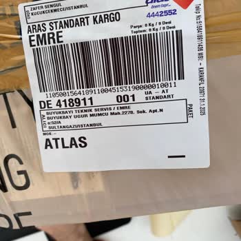 Aras Kargo İle Gönderilen Laptopun Akıbeti Belirsiz