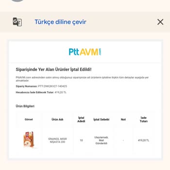 Epttavm'de Stokta Görünen Ürün İptali Ve İletişim Eksikliği