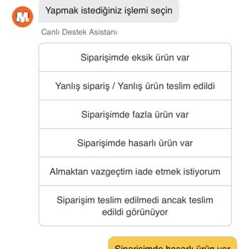 Çürük Enginar Ve İade Sorunu