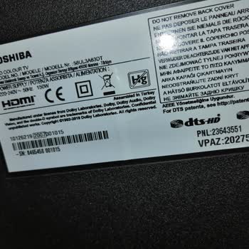 Toshiba TV Panel Arızası: Beklenmedik Bozulma Ve Yüksek Servis Ücreti