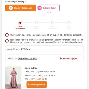 Defolu Elbise Ve Çözüm Sunmayan Müşteri Hizmetleri
