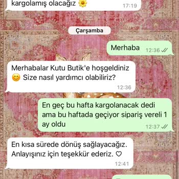 Siparişim Sürekli Erteleniyor: Müşteri Hizmetleri Yanıltıcı Mesajlar Veriyor