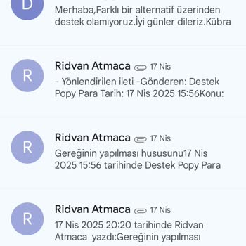 Popy Para NFC Zorunluluğu ve İade Sorunu