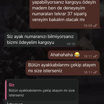 Yanlış Ayakkabı Numarası Ve İade Sorunu