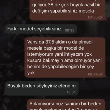 Yanlış Ayakkabı Numarası Ve İade Sorunu